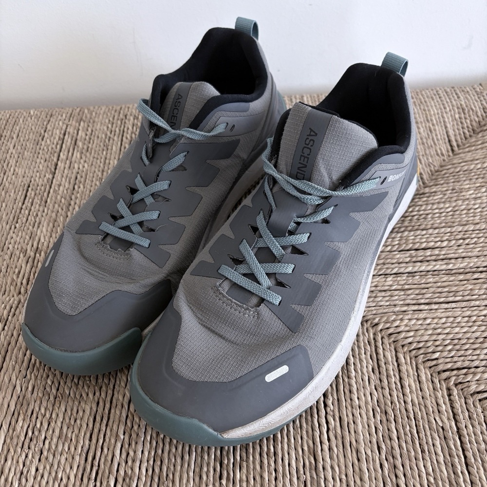 Ascend Mojave Classic Low Waterproof Hiking Shoes Vibram Mens Sz 10M